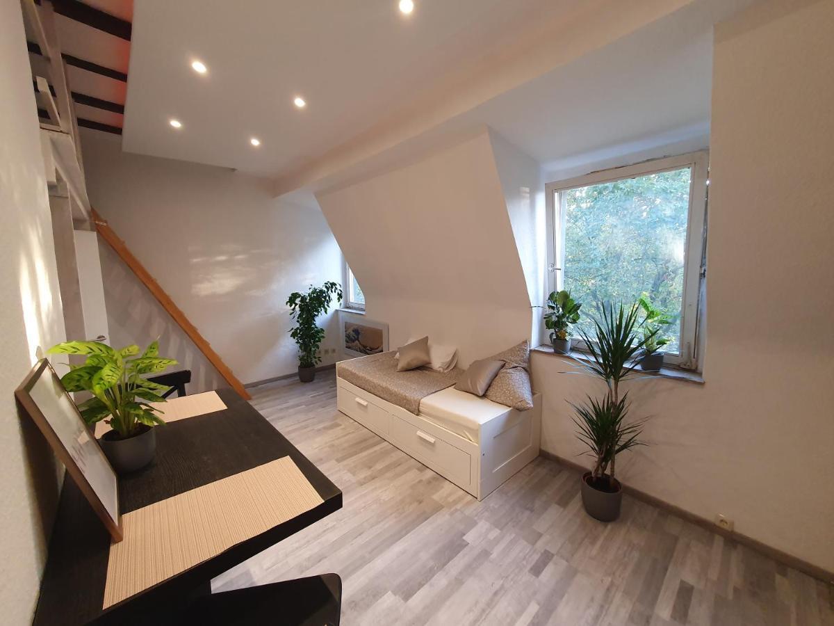 Zentral Duisburg Appartement Buitenkant foto